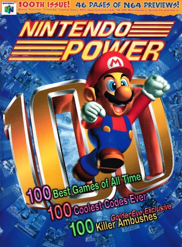 Nintendo Power Issue 100 (September 1997) cover
